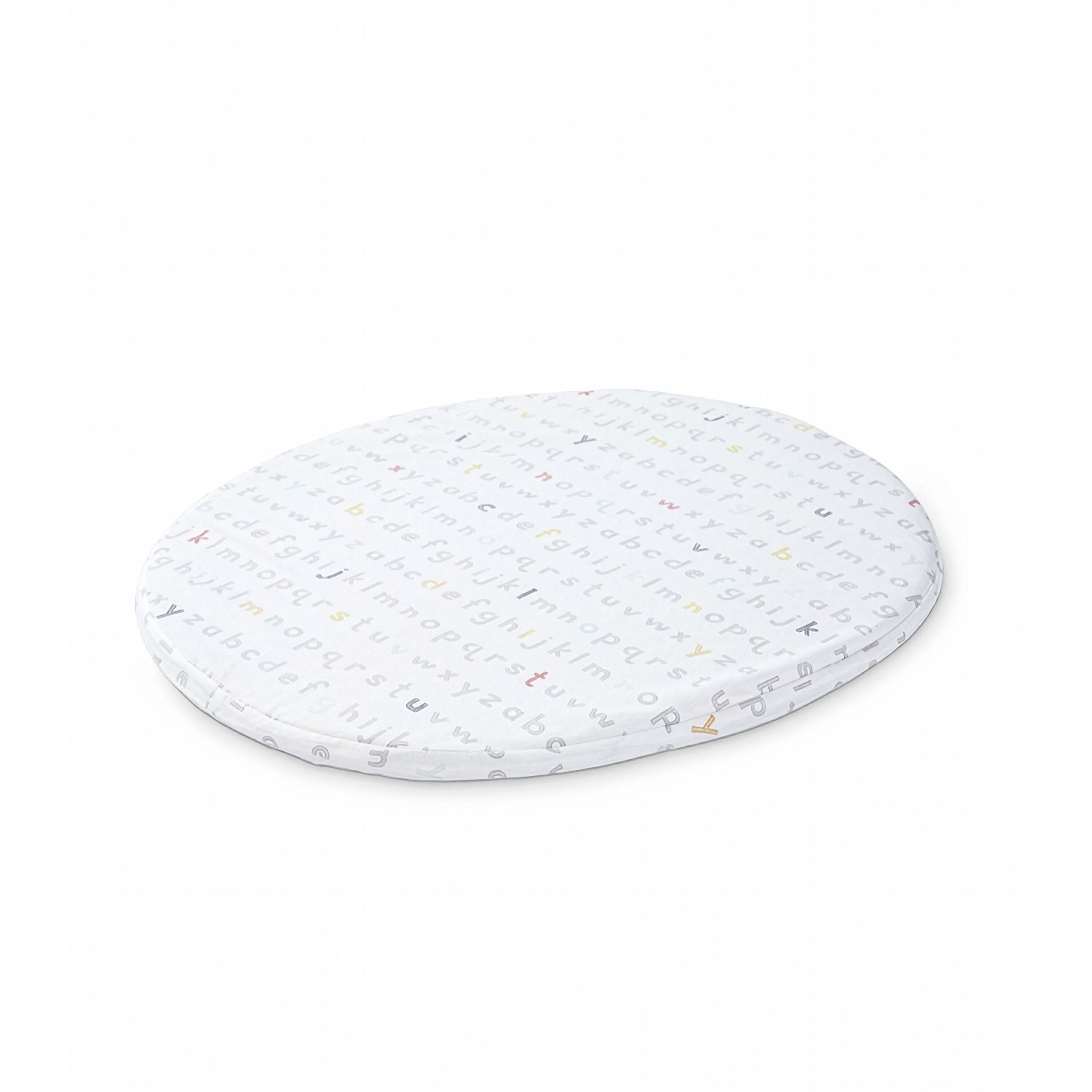 Stokke® Sleepi™ Mini Fitted Sheet Pehr Rainbow Alphabet Line, Rainbow Alphabet Lines, mainview